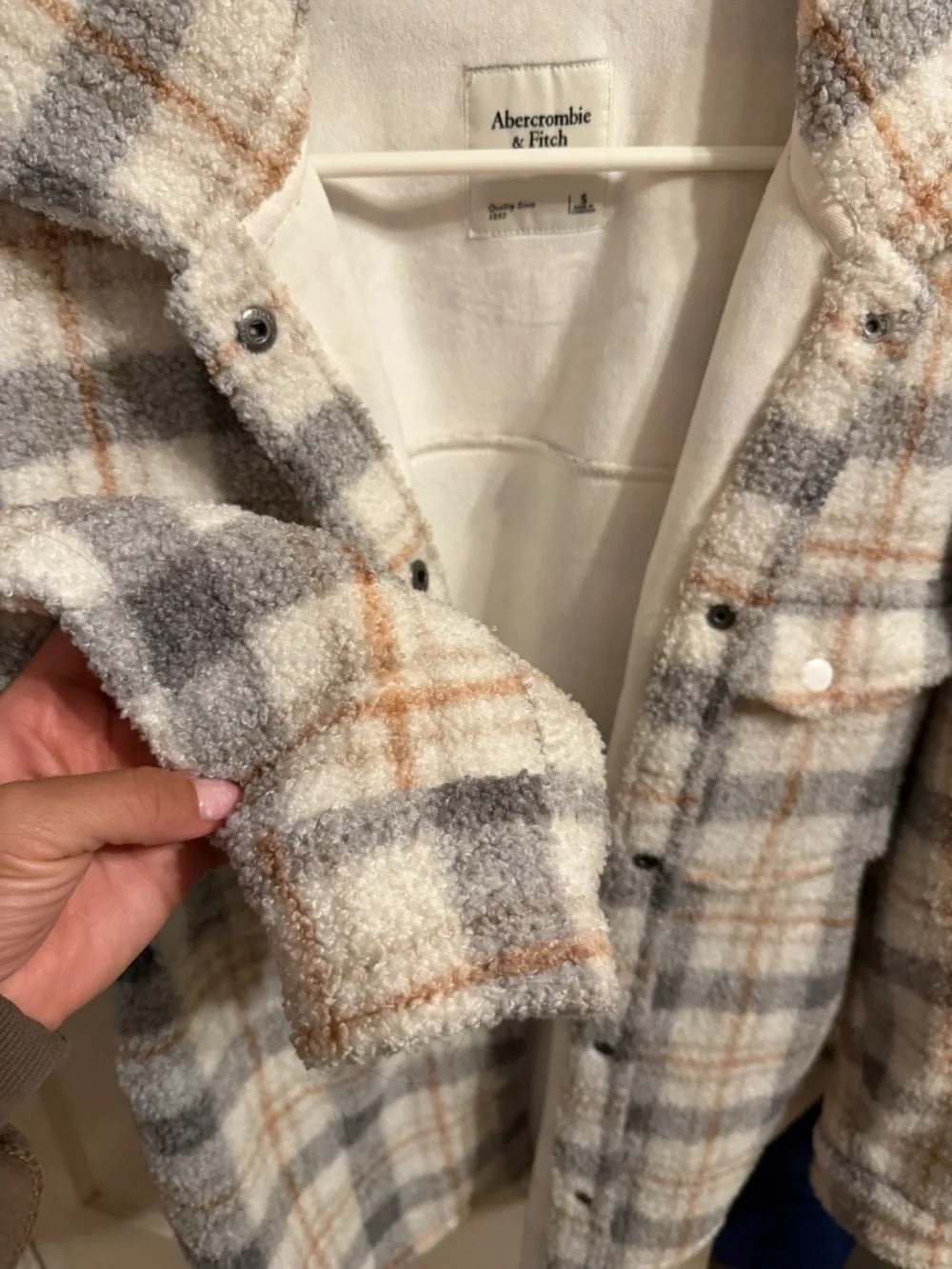 Abercrombie and Fitch Sherpa jacket